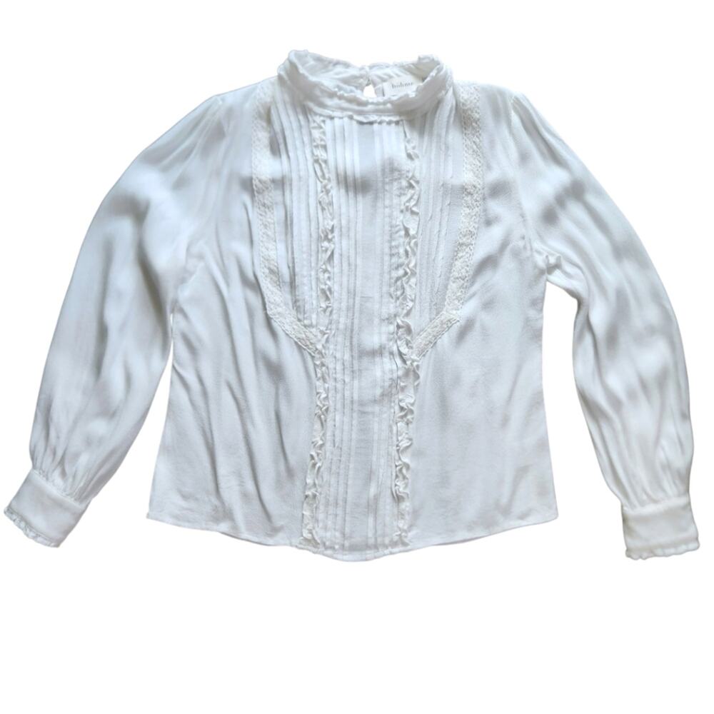 Böhme elegant white women's blouse size S